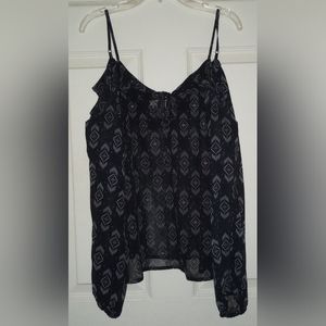 Two Long Sleeve Blouses and a Sweater Top